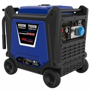 Gentech 8kVA Electric Start Digital Pure Sine Wave Inverter Generator – Blue