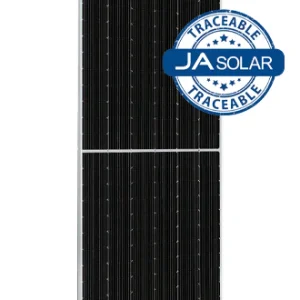 JA Solar 600W n-type Bifacial Double Glass Half-Cell MBB Traceable LB MC4