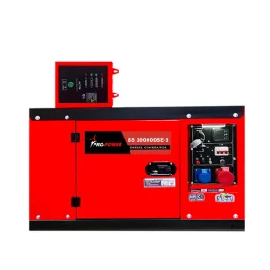 Pro Power – Silent Diesel Generator 8Kw (10Kva) 3-Phase 16Lt With FREE ATS