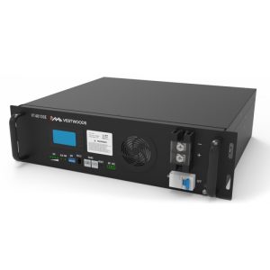Vestwoods Lithium-ion LifePO4 Battery VT48100E-A2 5.12kWh – 51.2V – 16 Cell- 100Ah 3U LCD No SNMP / up to 10 Year Warranty